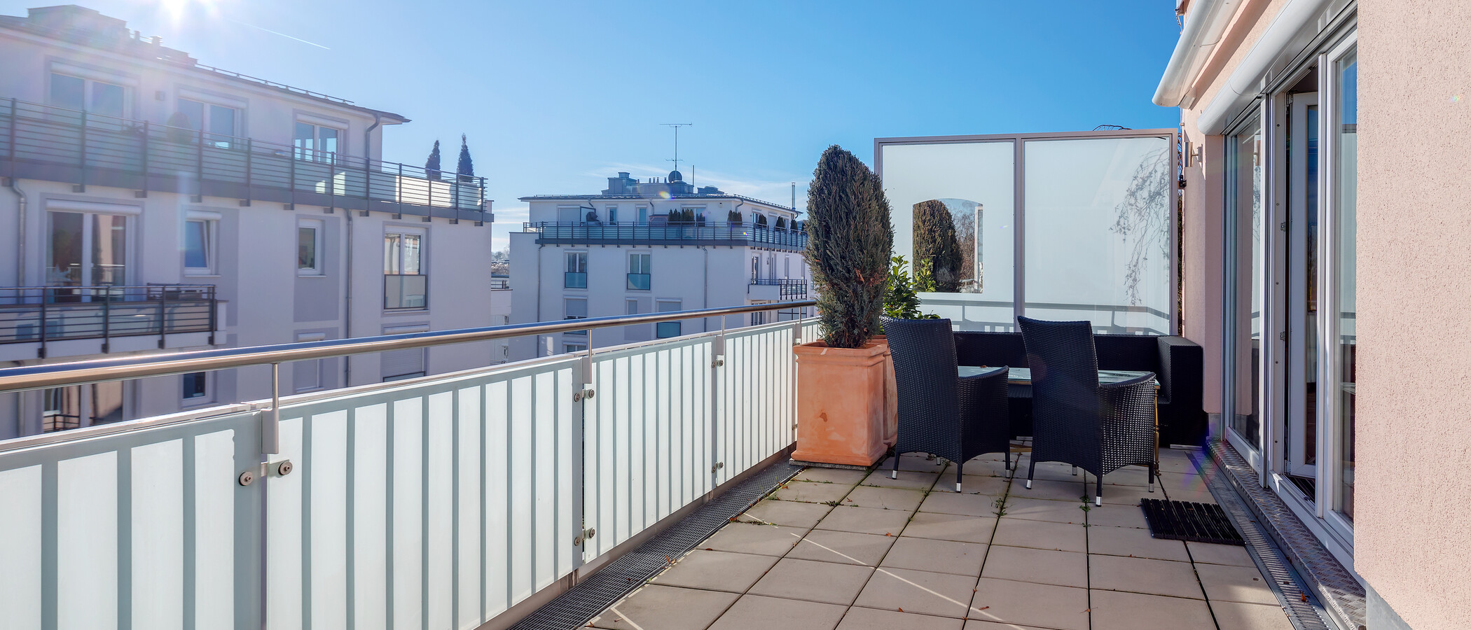 Dachterrassenwohnung München Bogenhausen 01 Terrasse 8467