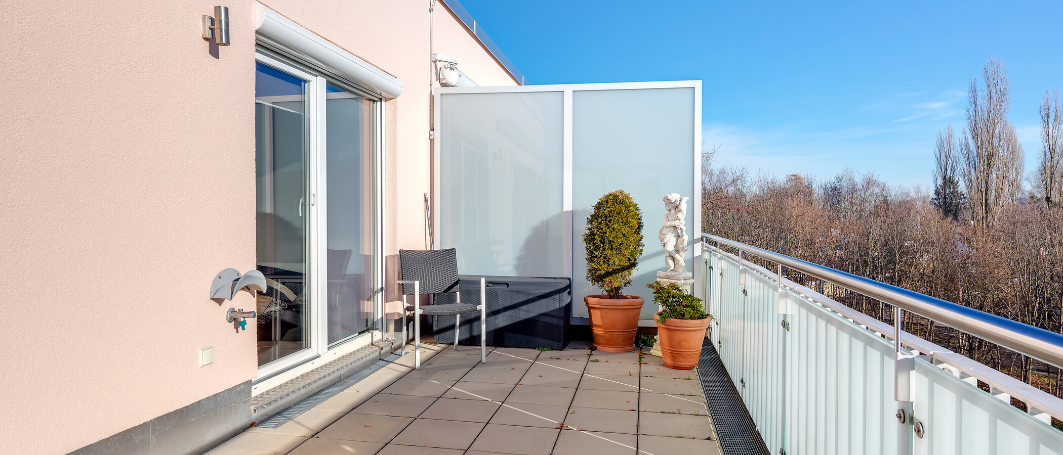 Dachterrassenwohnung München Bogenhausen 02 Terrasse 8467