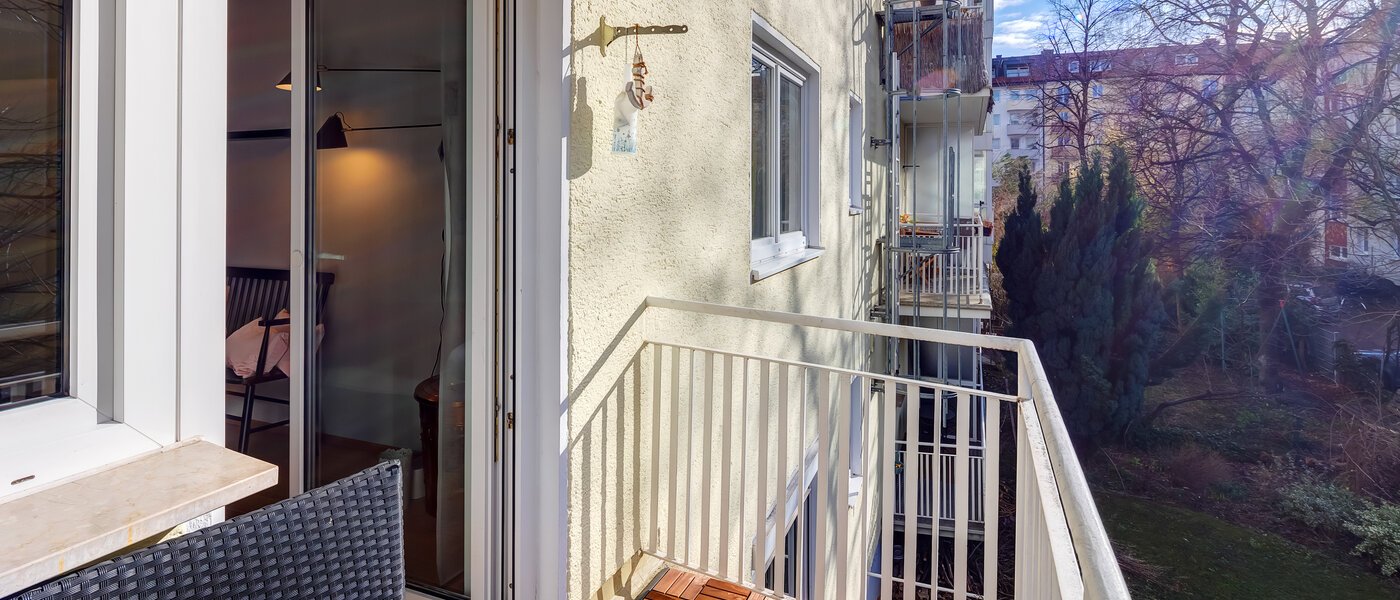 Wohnung München Maxvorstadt - Museumsviertel 03 Balkon 8504