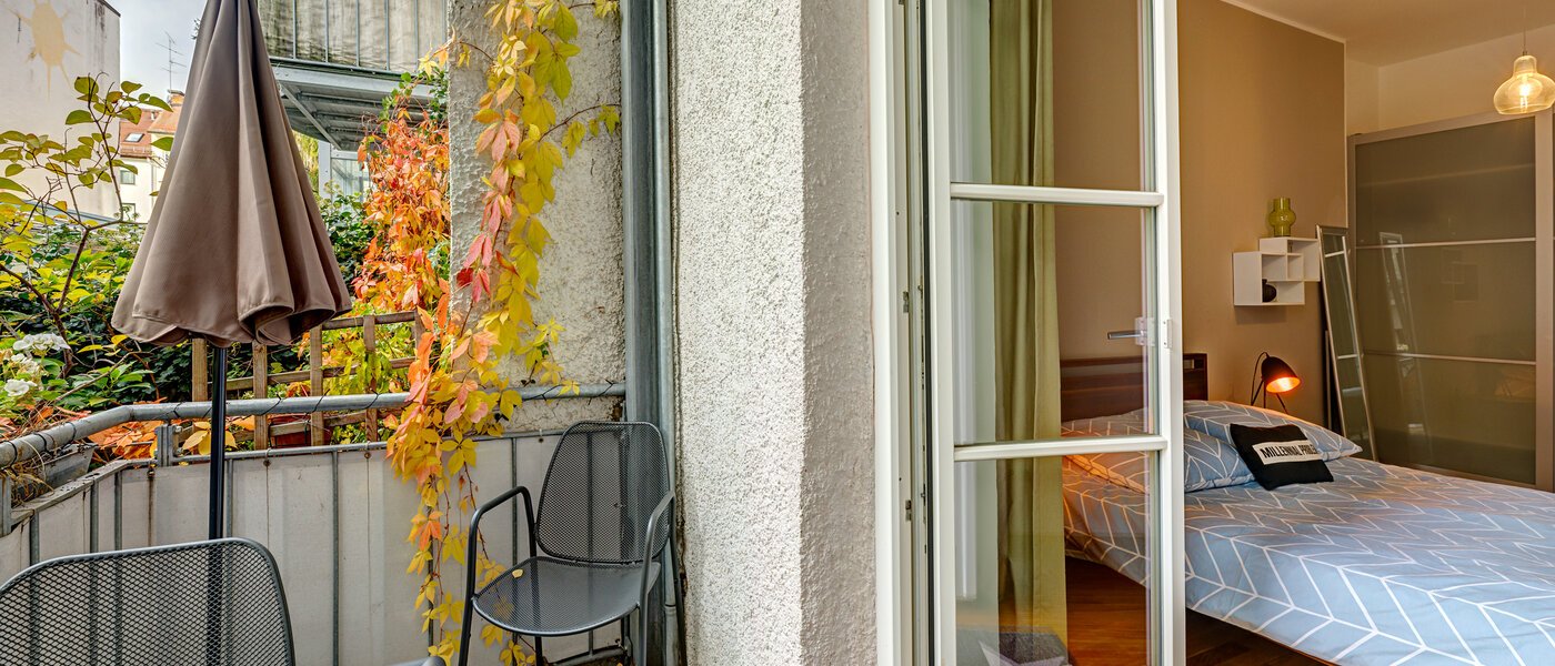 Wohnung München Maxvorstadt - Universitätsviertel 02 Balkon 8558