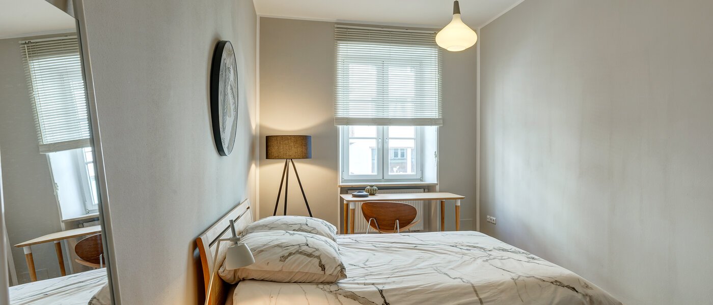 Wohnung München Maxvorstadt - Universitätsviertel 02 2. Schlafzimmer	 8558