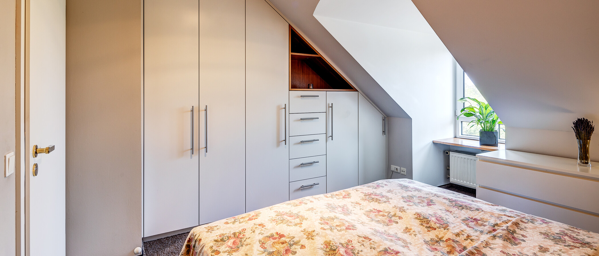 Dachgeschosswohnung München Denning 03 Schlafzimmer 8585