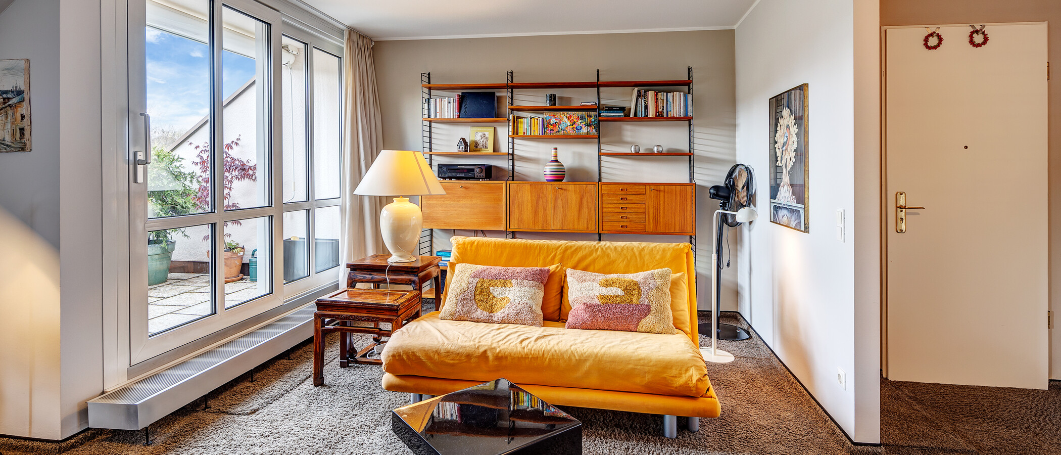 Dachgeschosswohnung München Denning 02 Wohnbereich 8585