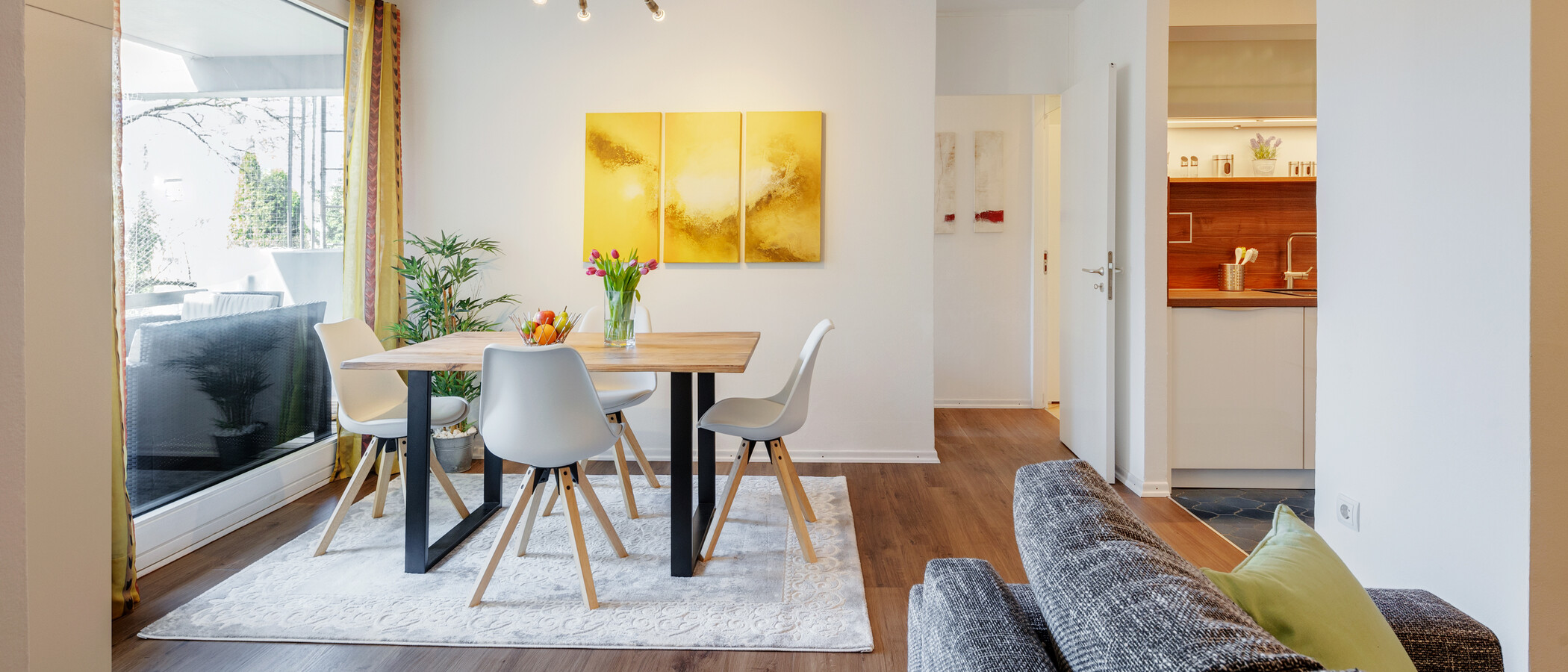 Wohnung München Schwabing-West (rund um den Bonner Platz) 06 Wohnbereich 8590