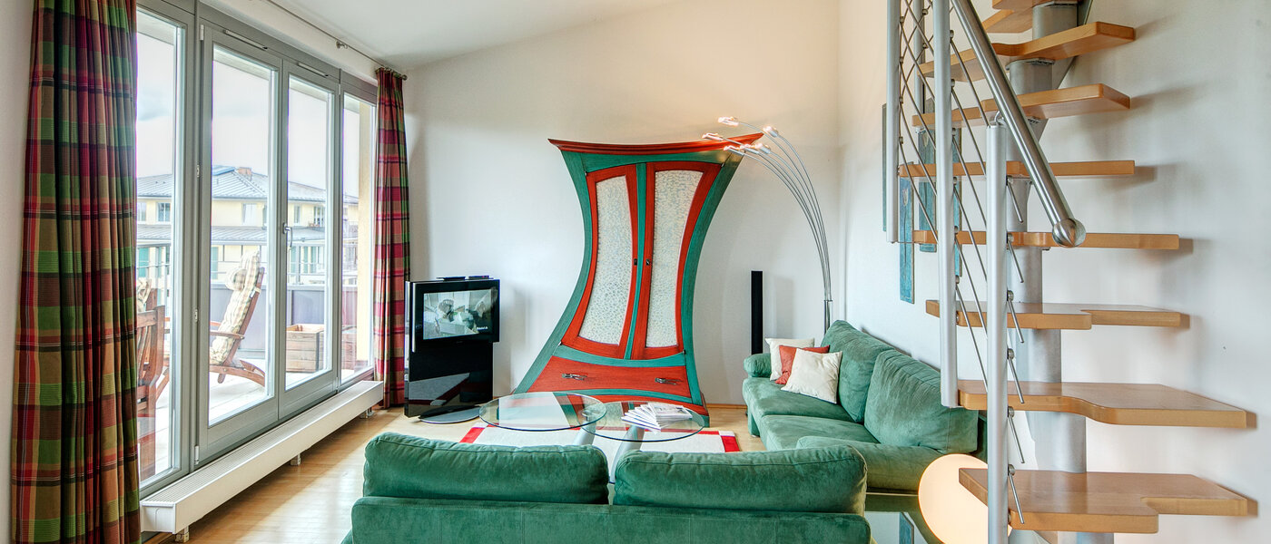 Galeriewohnung München Moosach 01 Wohnen 8607