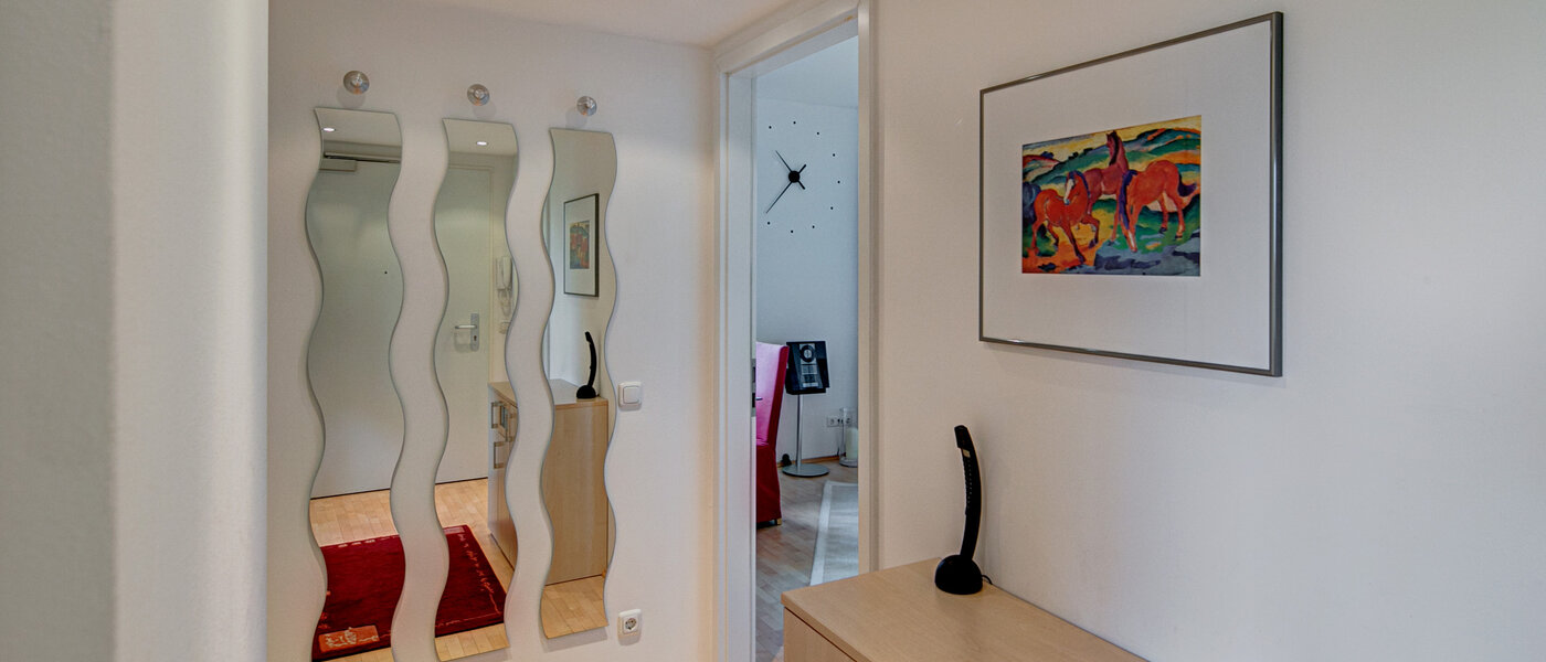 Galeriewohnung München Moosach 04 Flur/Gang 8607