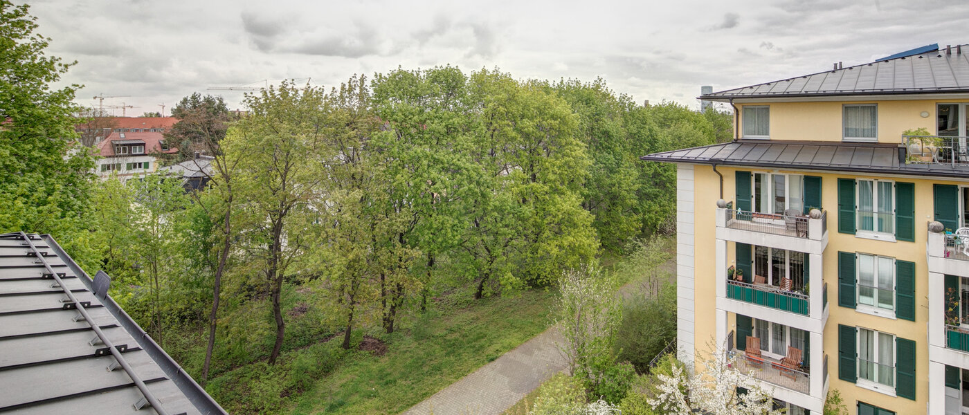 Galeriewohnung München Moosach 02 Aussicht 8607