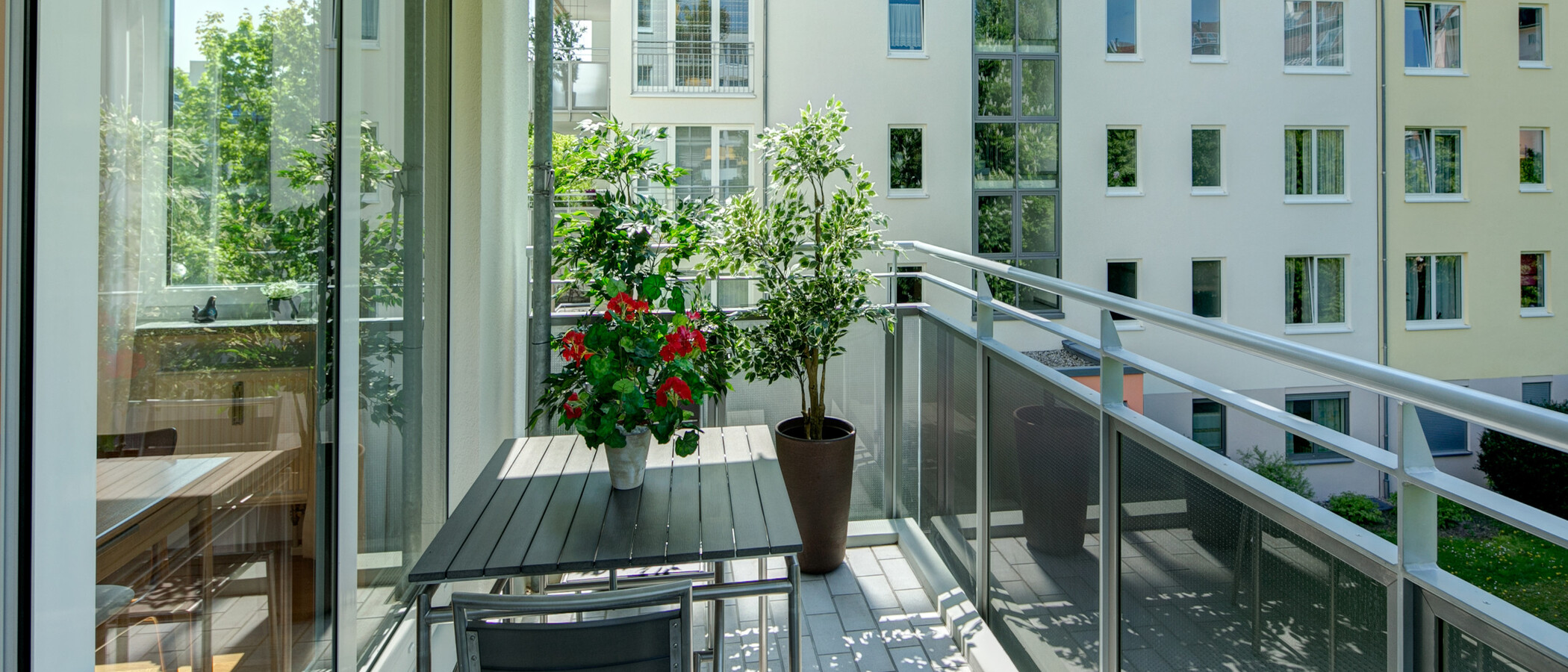Wohnung München Maxvorstadt - Universitätsviertel 01 Balkon 8629