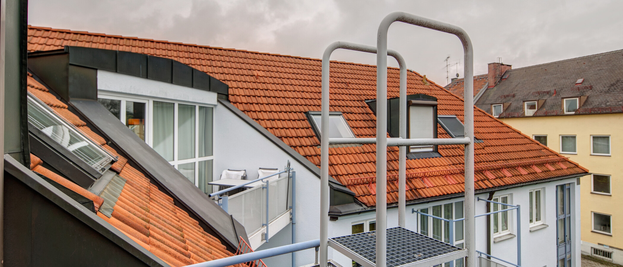 Dachgeschosswohnung München Moosach 03 Aussicht 8631