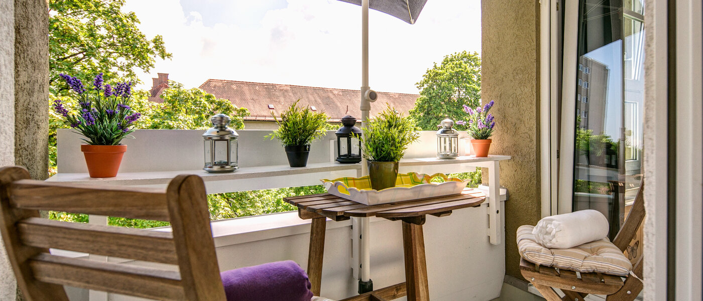 Maisonettewohnung München Nymphenburg 01 Balkon 8639