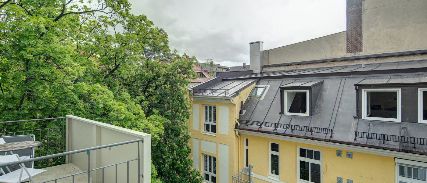 Wohnung München Schwabing-West (rund um den Hohenzollernplatz) 02 Aussicht 8662