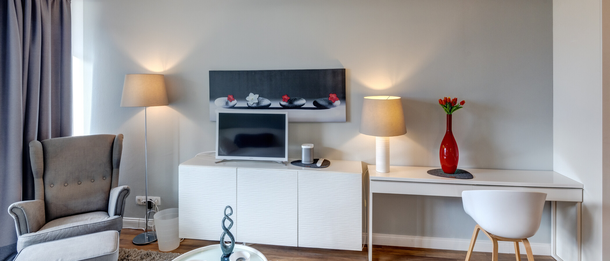 Wohnung München Schwabing-Nord (zw. Leopoldstraße & Englischen Garten) 02 Wohnbereich 8728