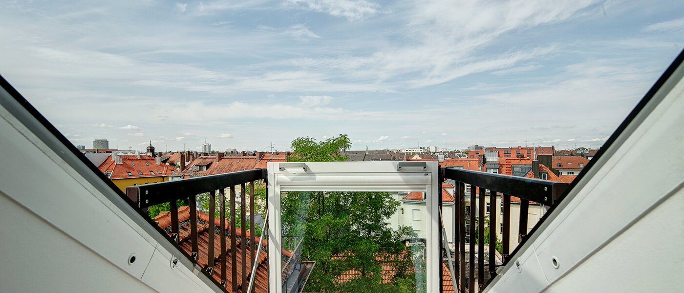 Maisonettewohnung München Neuhausen 03 Aussicht 8765