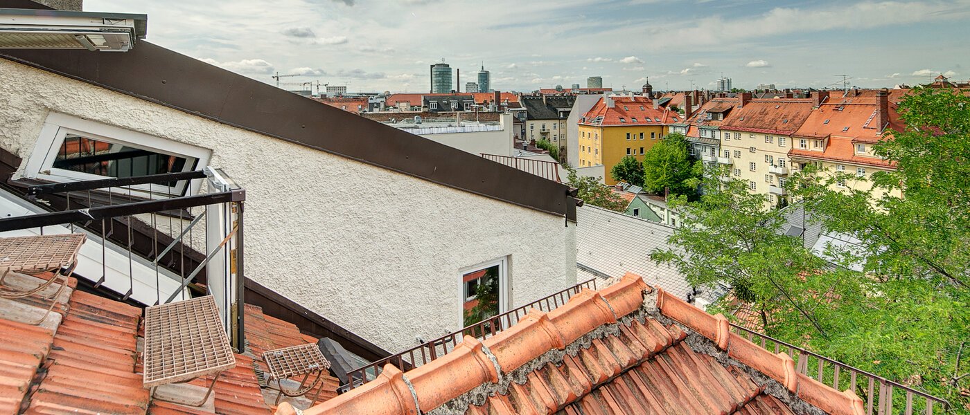 Maisonettewohnung München Neuhausen 04 Aussicht 8765