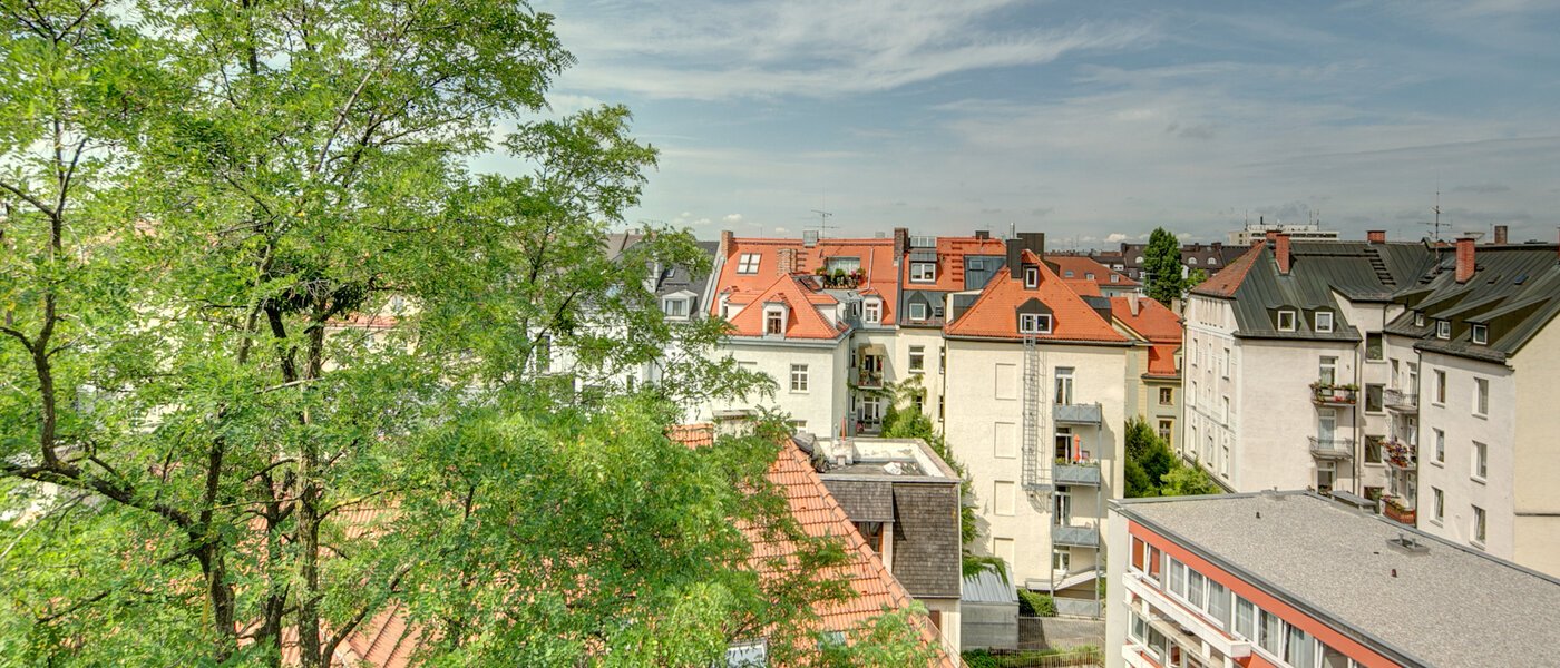 Maisonettewohnung München Neuhausen 05 Aussicht 8765