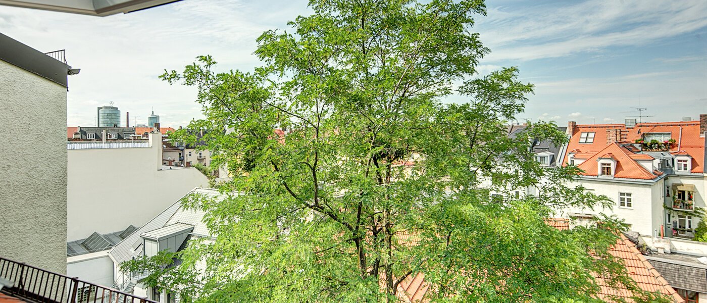 Maisonettewohnung München Neuhausen 06 Aussicht 8765