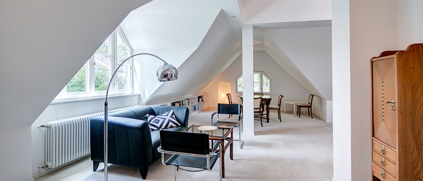Dachgeschosswohnung München Solln 03 Wohnen 8785