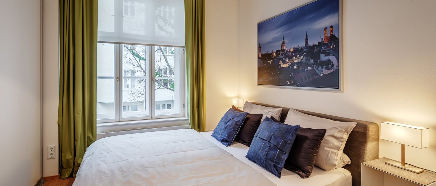 Wohnung München Schwabing 01 2. Schlafzimmer	 8837