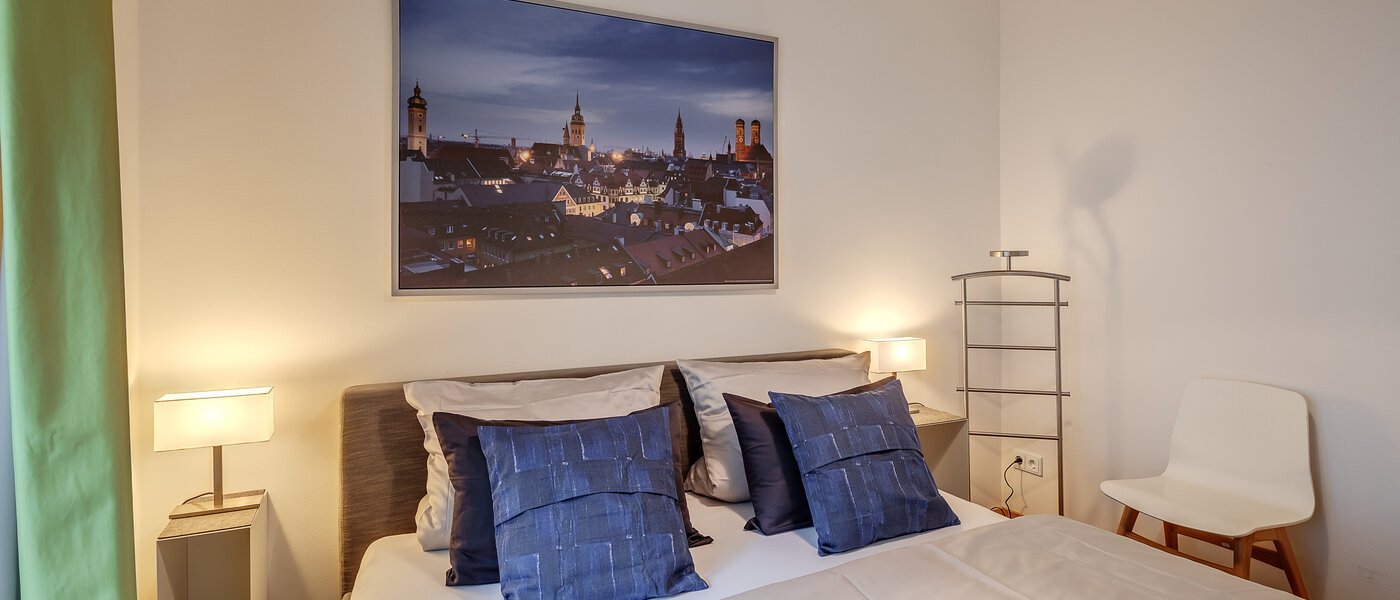 Wohnung München Schwabing 02 2. Schlafzimmer	 8837