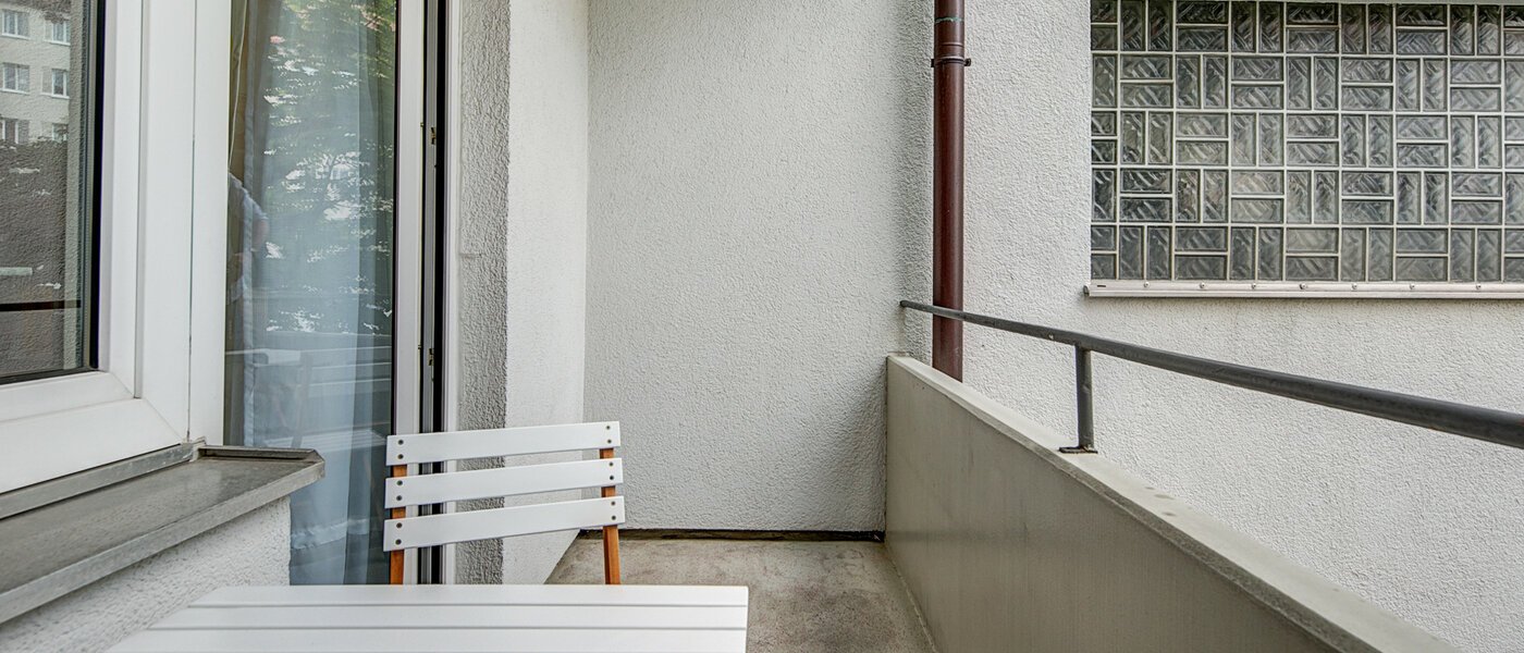 Wohnung München Schwabing-West (rund um den Hohenzollernplatz) 03 Balkon 8843