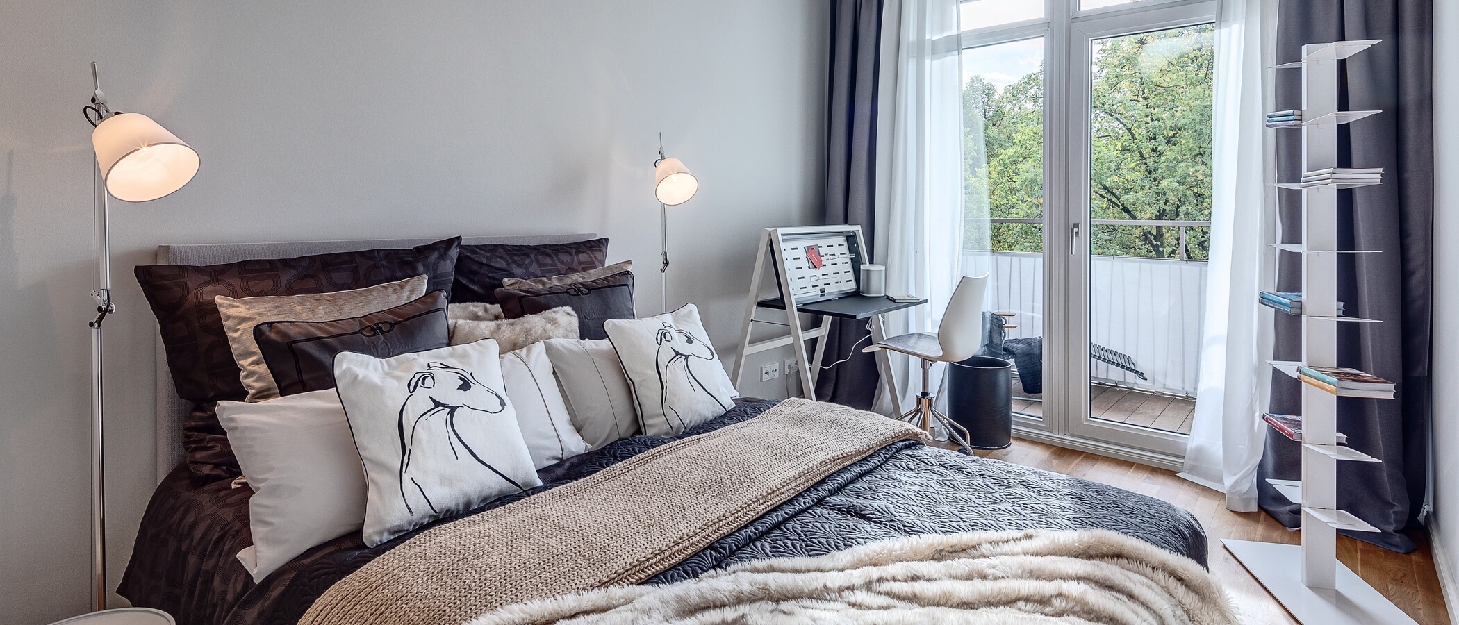 Wohnung München Schwabing-West (rund um den Hohenzollernplatz) 02 2. Schlafzimmer	 8850