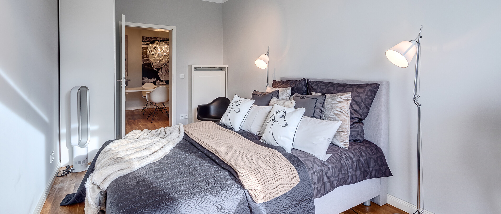 Wohnung München Schwabing-West (rund um den Hohenzollernplatz) 03 2. Schlafzimmer	 8850
