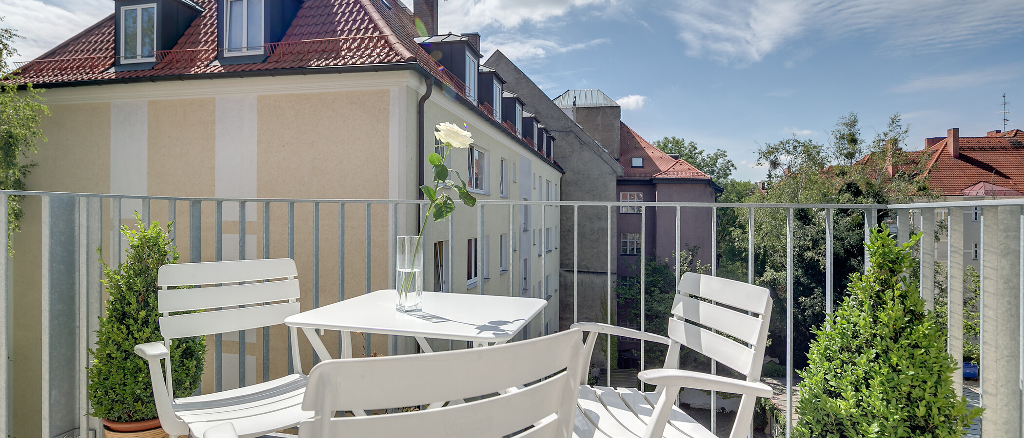 Wohnung München Schwabing-Nord (zw. Belgrad- & Leopoldstraße) 01 Balkon 8856
