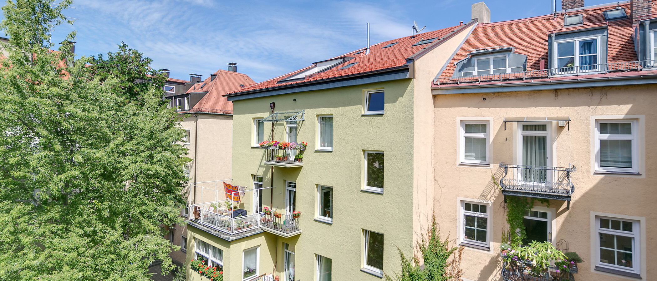 Wohnung München Schwabing-Nord (zw. Belgrad- & Leopoldstraße) 01 Aussicht 8856
