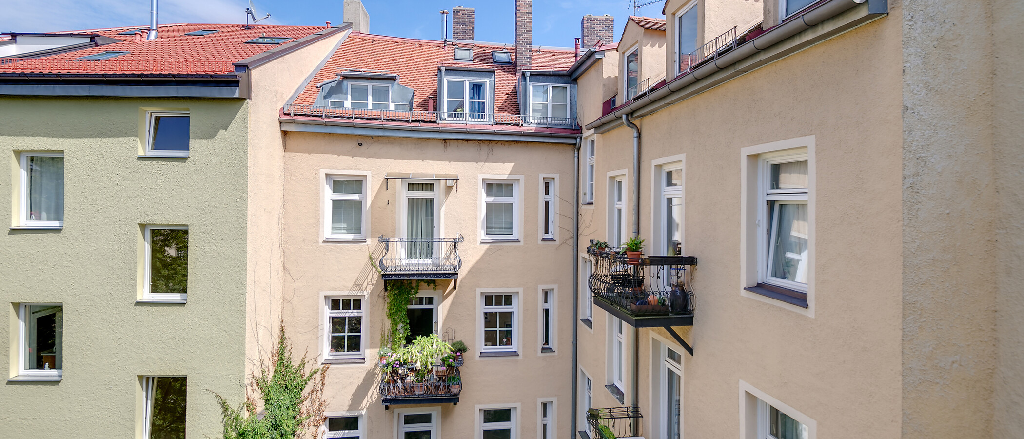 Wohnung München Schwabing-Nord (zw. Belgrad- & Leopoldstraße) 02 Aussicht 8856