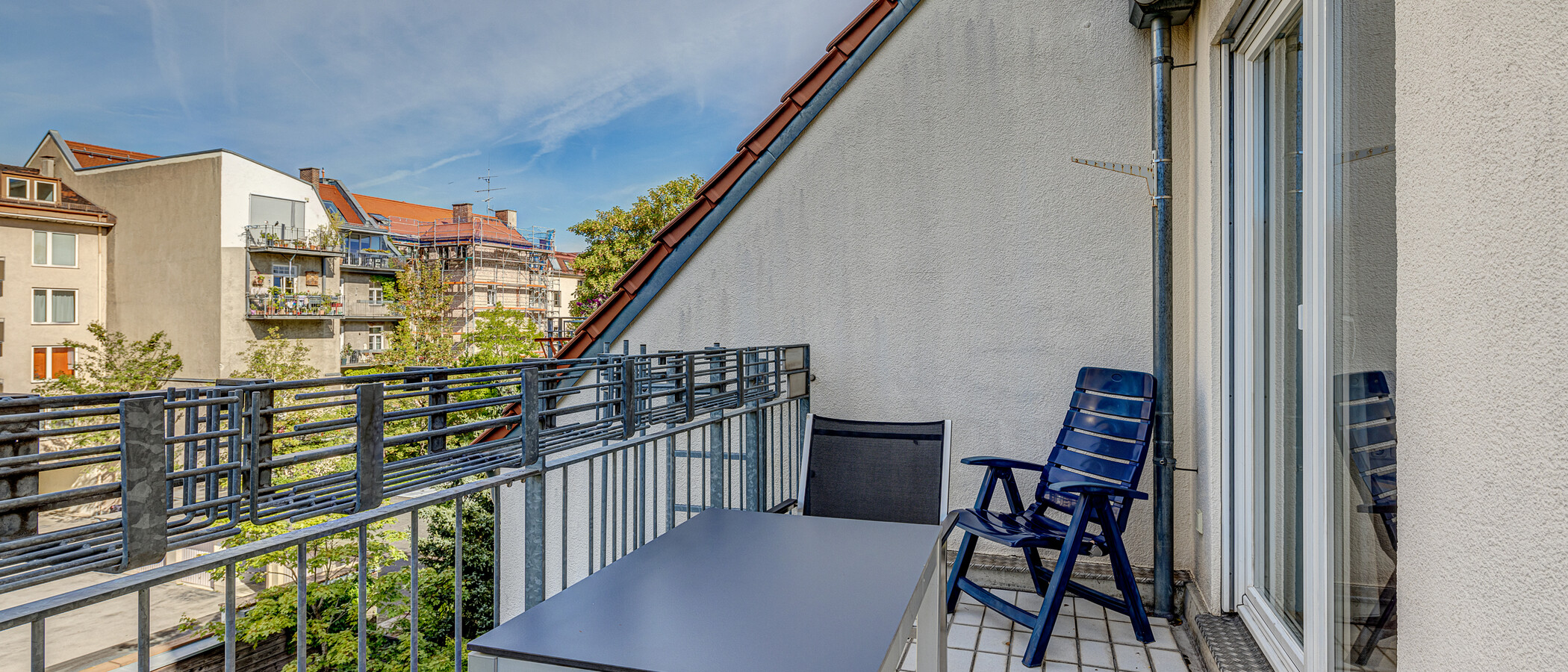 Wohnung München Maxvorstadt - Rund um den Josephsplatz 01 Balkon 8863