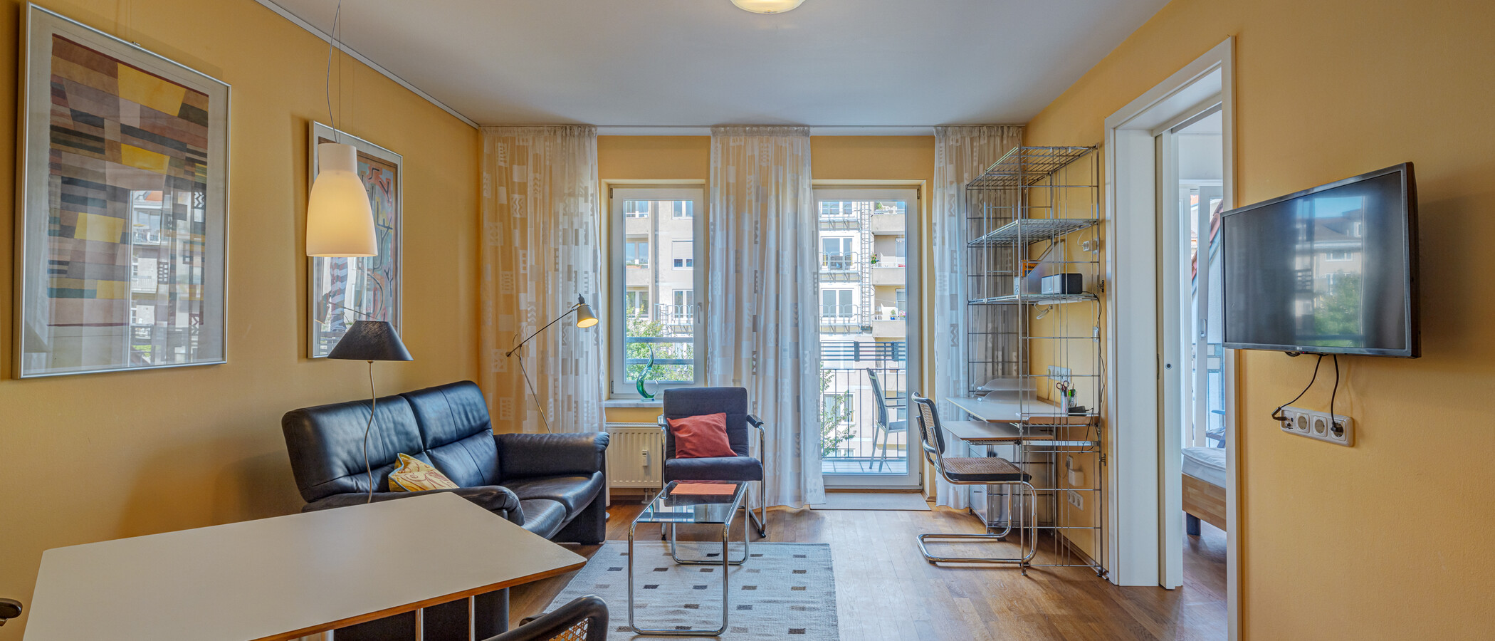 Wohnung München Maxvorstadt - Rund um den Josephsplatz 02 Wohnbereich 8863