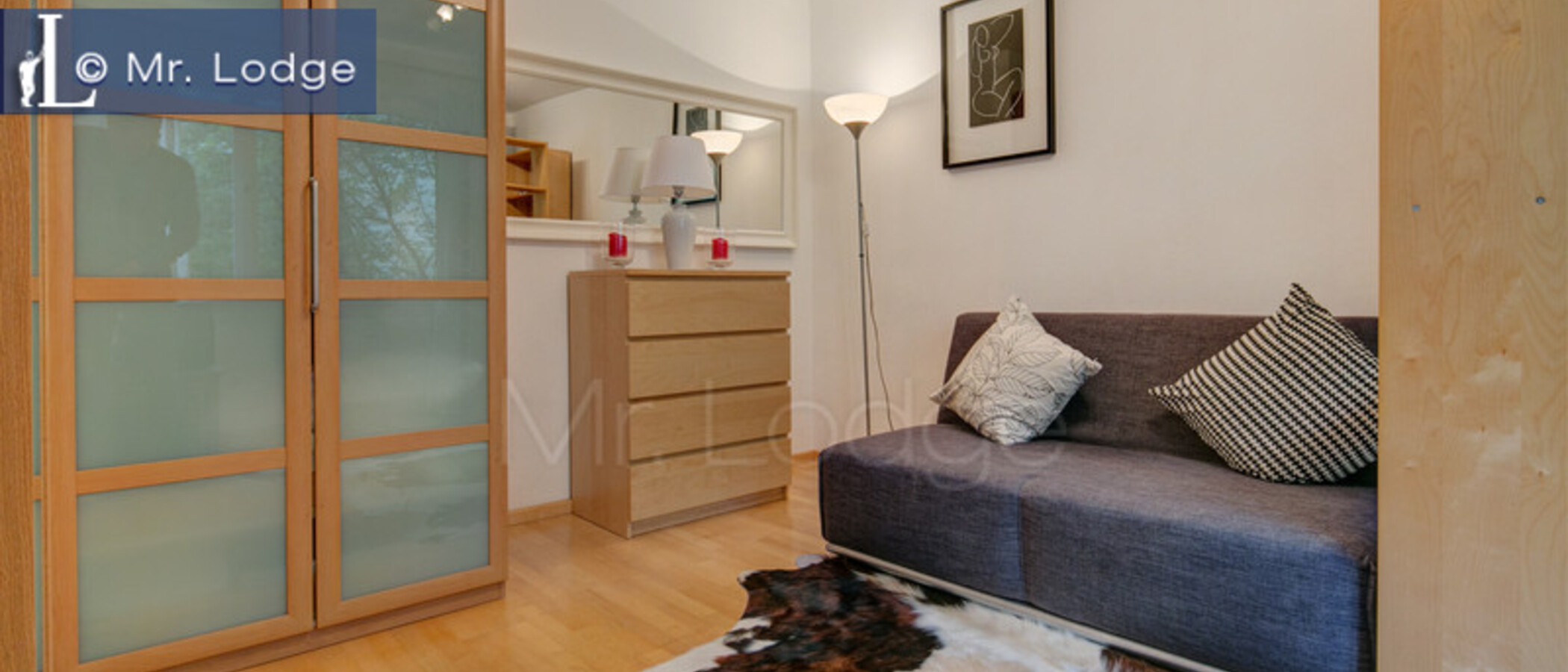 Apartment München Schwabing-Nord (zw. Leopoldstraße & Englischen Garten) 04 Wohnen 8870