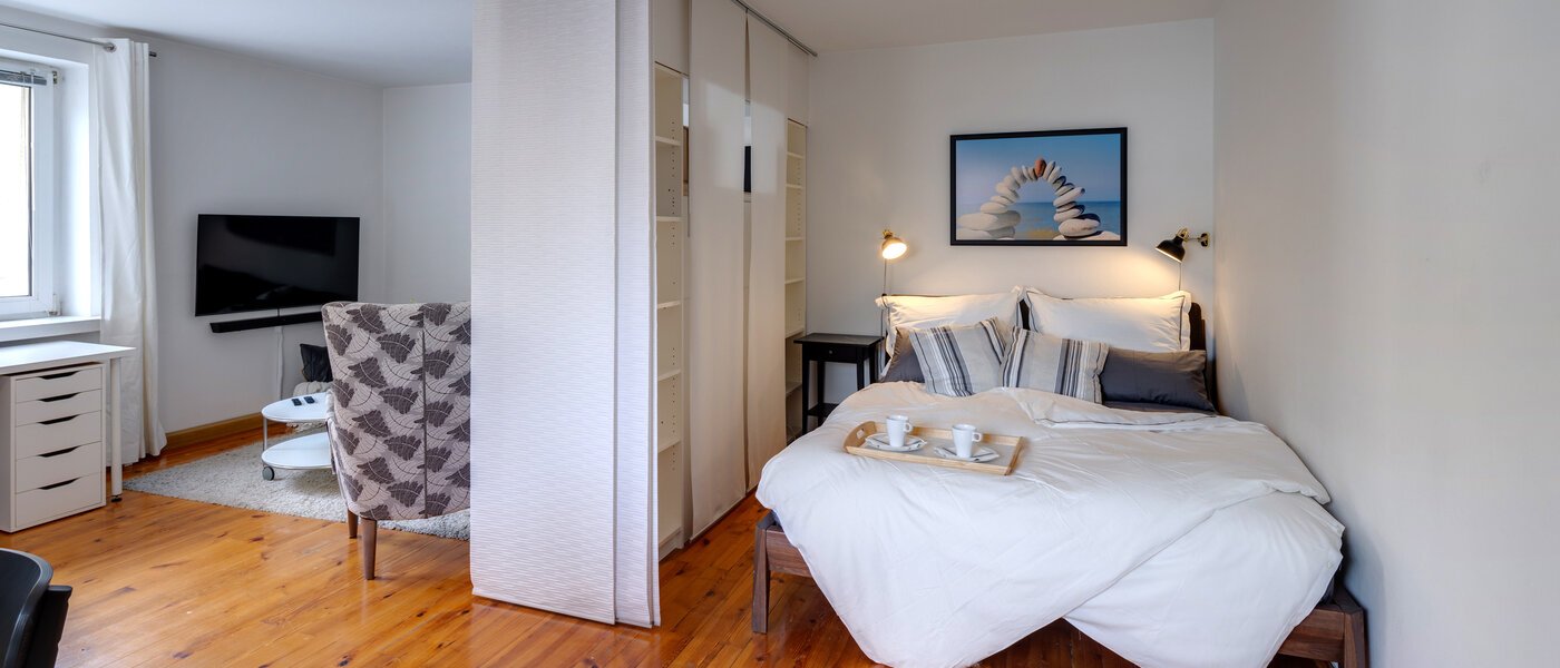 Wohnung München Lehel 01 Schlafbereich 8871