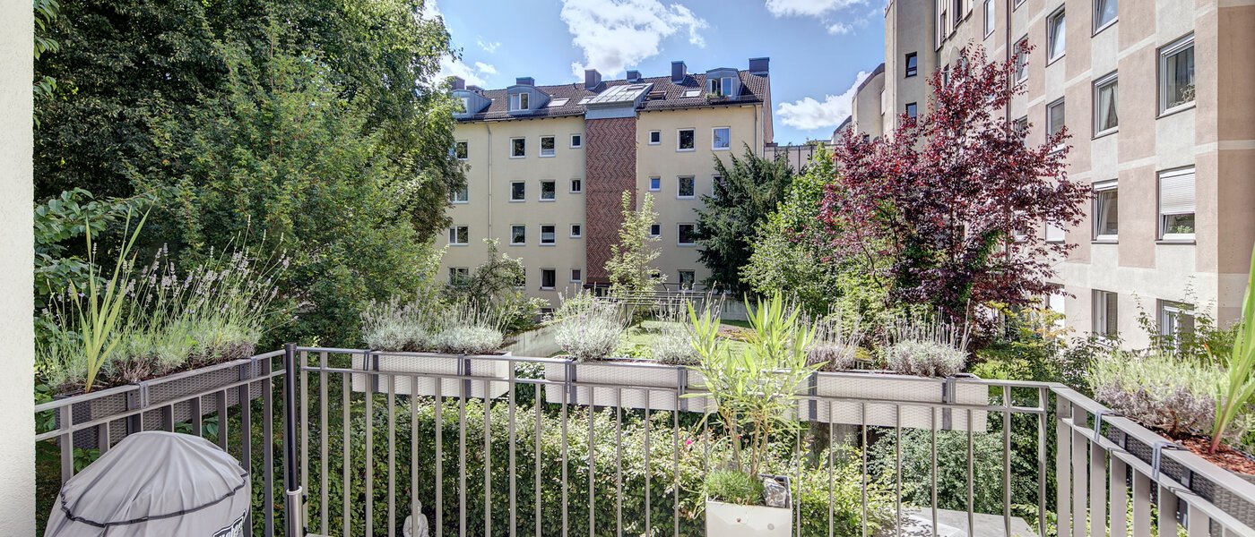 Wohnung München Schwabing-Nord (zw. Belgrad- & Leopoldstraße) 02 Balkon 8881