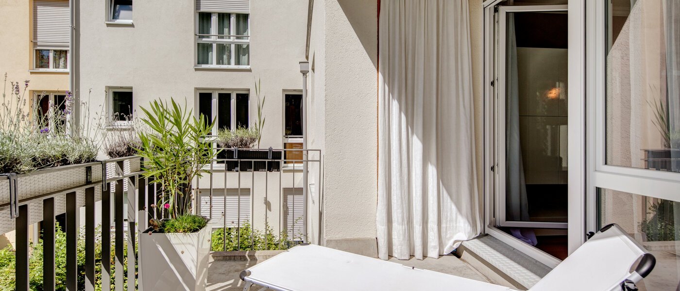 Wohnung München Schwabing-Nord (zw. Belgrad- & Leopoldstraße) 03 Balkon 8881