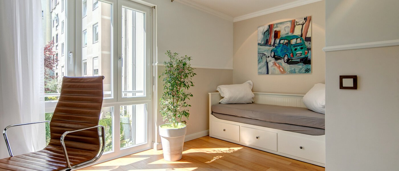 Wohnung München Schwabing-Nord (zw. Belgrad- & Leopoldstraße) 01 2. Schlafzimmer	 8881