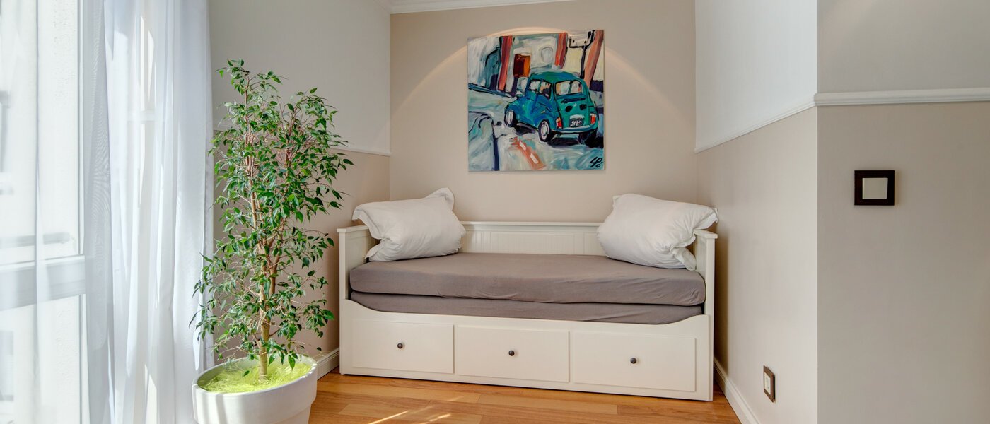 Wohnung München Schwabing-Nord (zw. Belgrad- & Leopoldstraße) 02 2. Schlafzimmer	 8881
