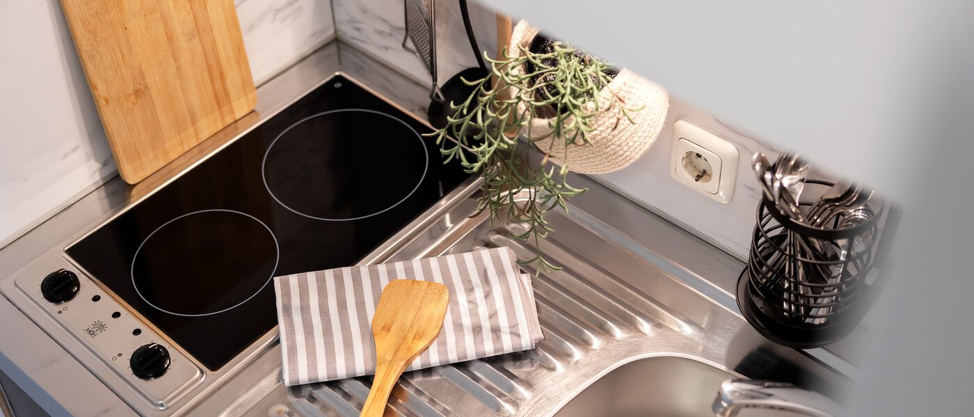 Apartment München Maxvorstadt - Universitätsviertel 02 Küche 8924