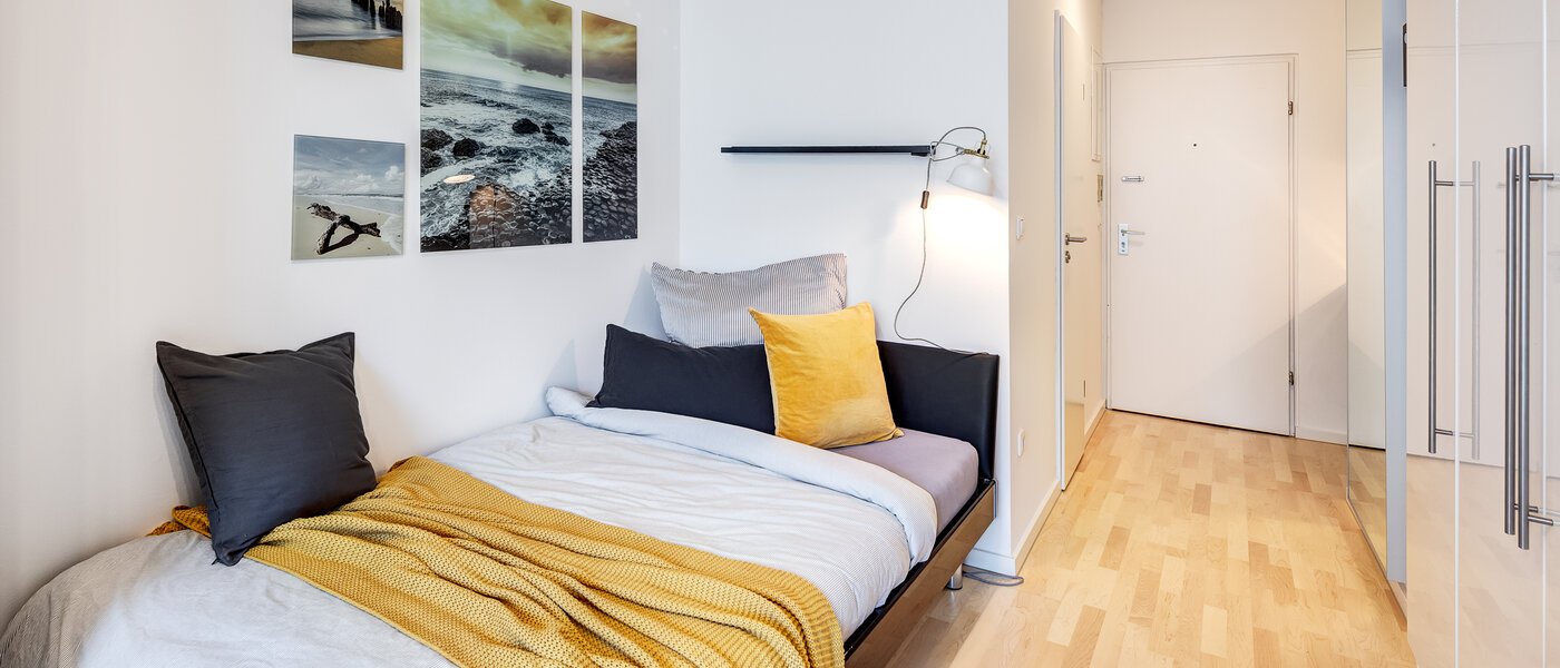 Apartment München Maxvorstadt - Universitätsviertel 01 Schlafbereich 8924