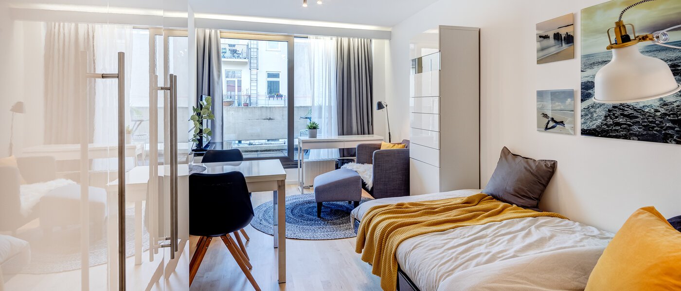 Apartment München Maxvorstadt - Universitätsviertel 01 Wohnbereich 8924