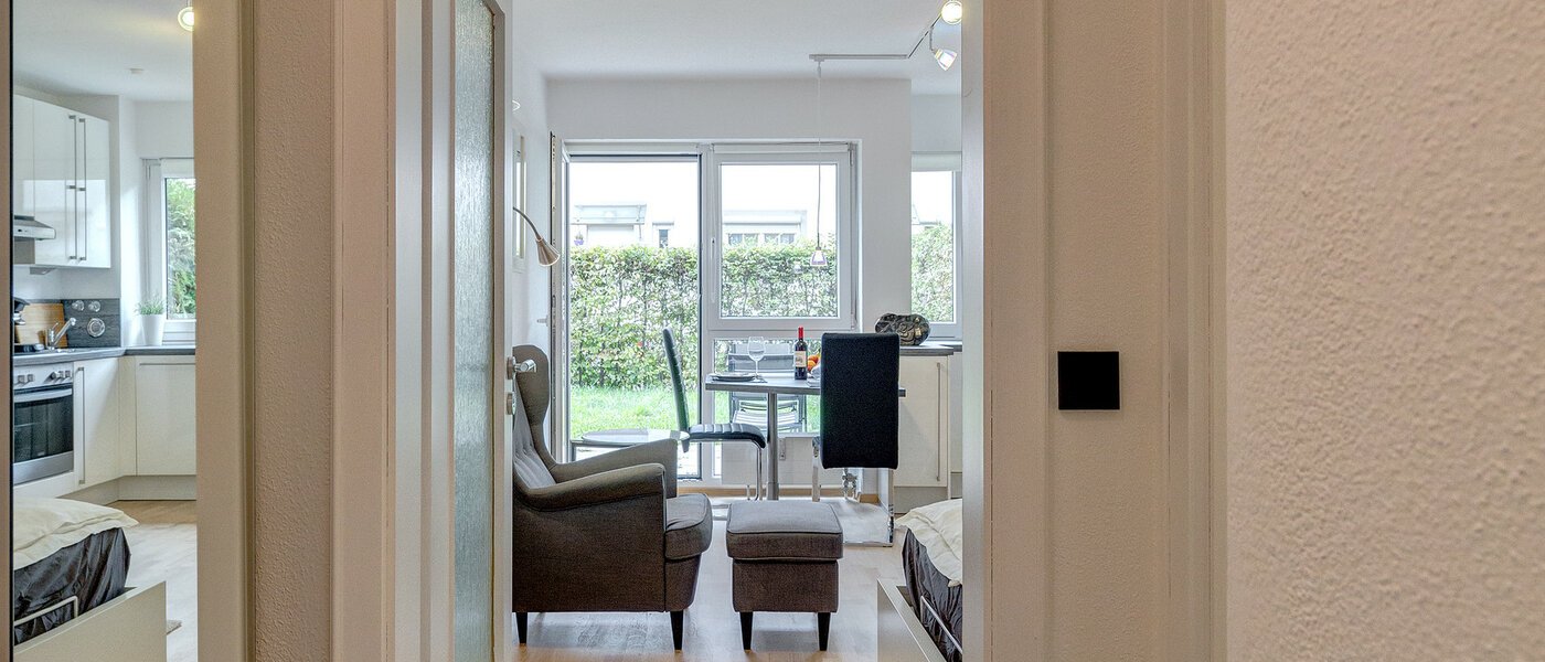 Gartenwohnung Neufahrn b. Freising 02 Flur/Gang 8976