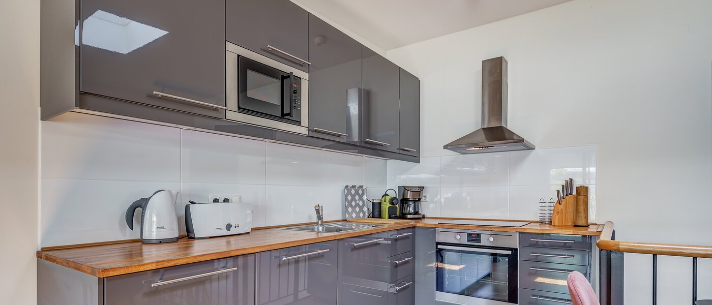 Dachterrassenwohnung München Altstadt 01 Küche 9009