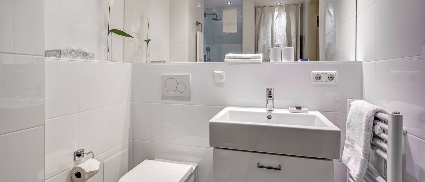 Dachterrassenwohnung München Altstadt 02 Badezimmer 9009