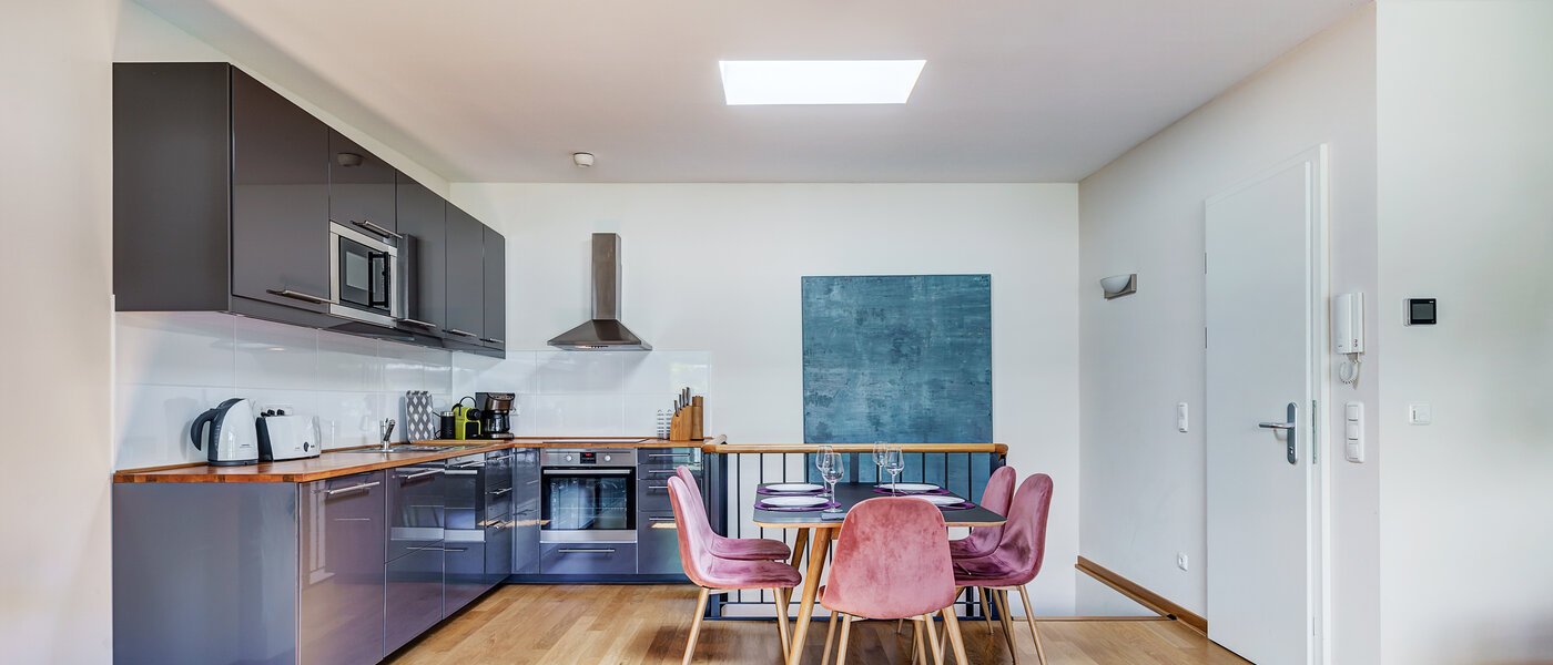 Dachterrassenwohnung München Altstadt 04 Wohnbereich 9009