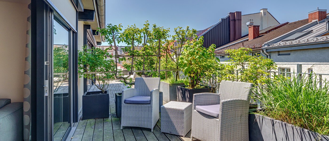 Dachterrassenwohnung München Altstadt 01 Dachterrasse 9009