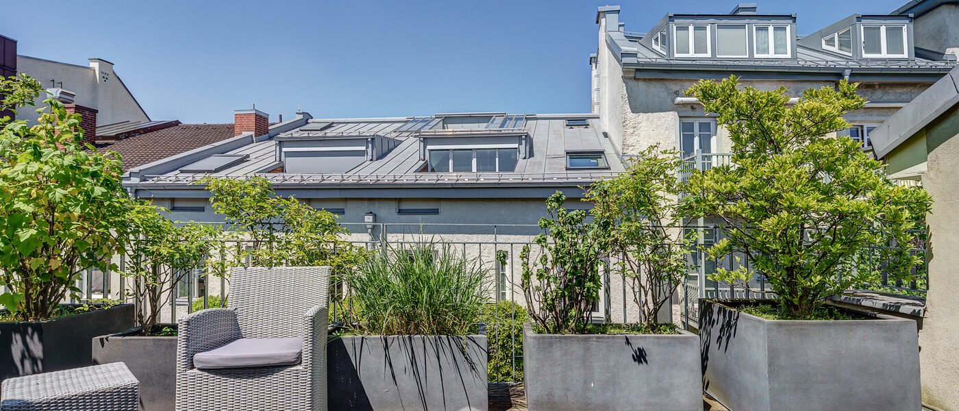 Dachterrassenwohnung München Altstadt 02 Dachterrasse 9009