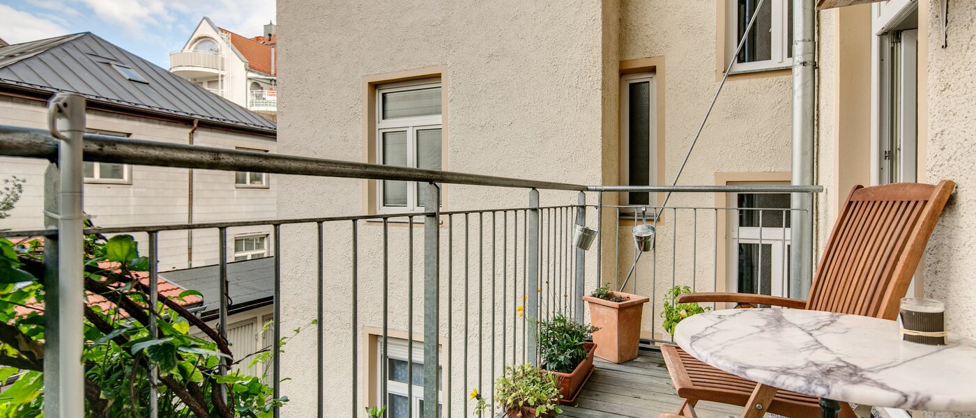 Wohnung München Giesing 02 Balkon 9015