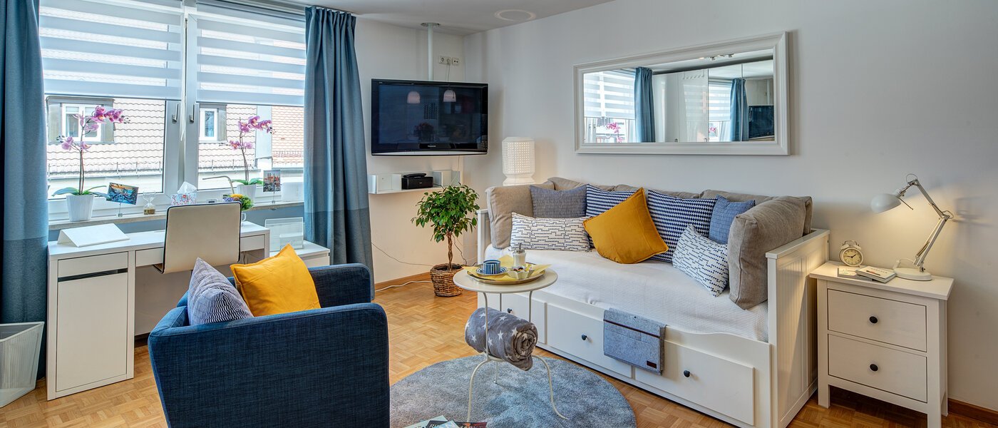 Wohnung München Lehel 02 Wohnbereich 9018