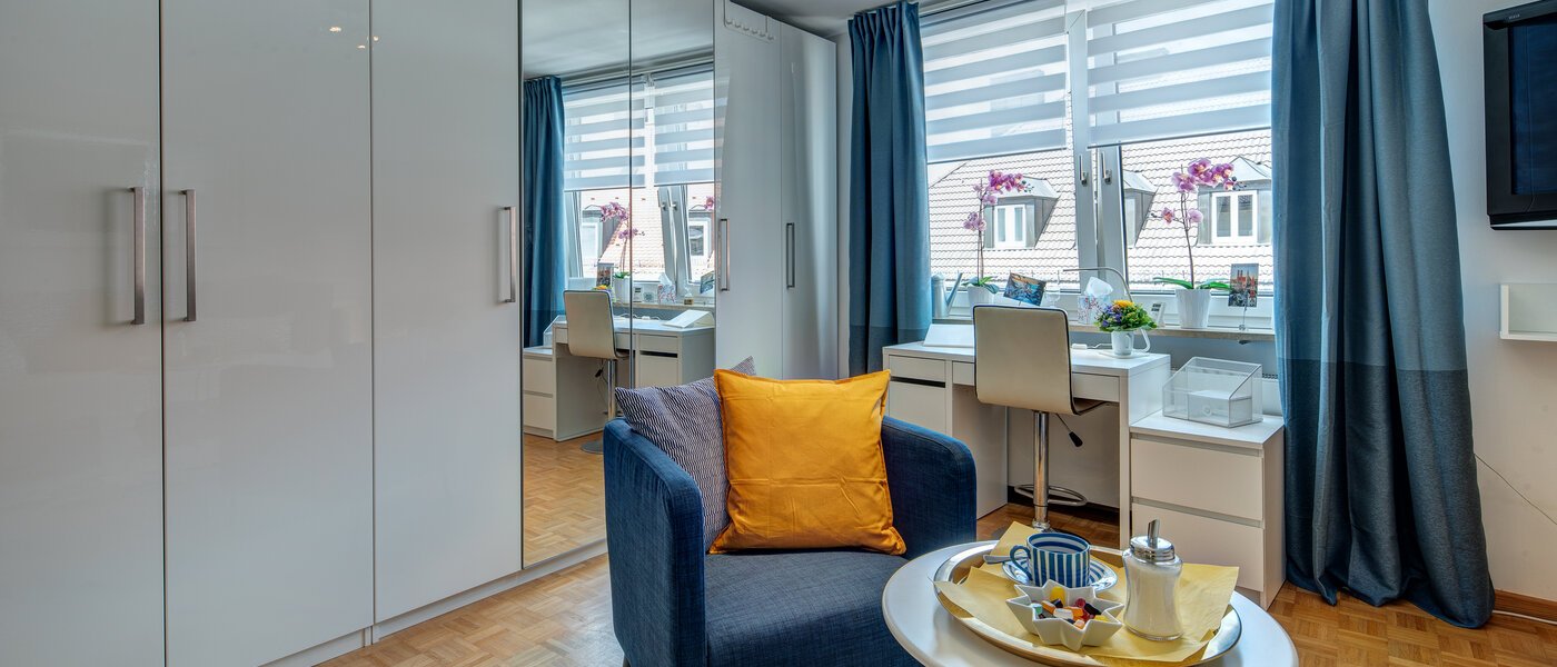 Wohnung München Lehel 03 Wohnbereich 9018