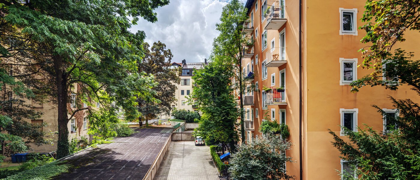 Wohnung München Schwabing-West (rund um den Hohenzollernplatz) 03 Aussicht 9021
